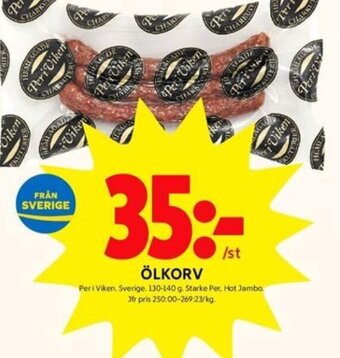 ICA Kvantum Ölkorv erbjuda