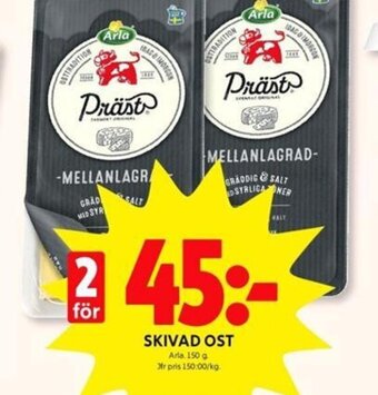 ICA Kvantum Skivad OST erbjuda