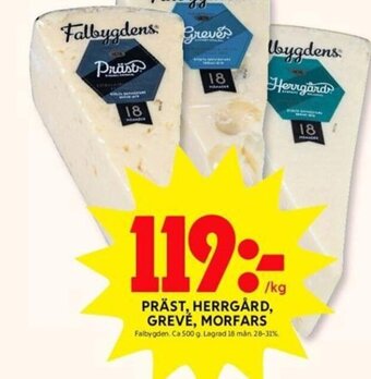 ICA Kvantum Präst, Herrgård, Grevè, Morfars erbjuda