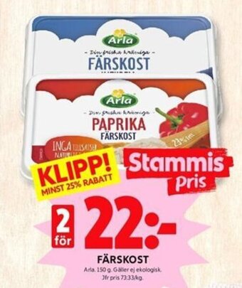 ICA Kvantum Färskost erbjuda