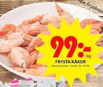 ICA Kvantum Frysta Räkor erbjuda