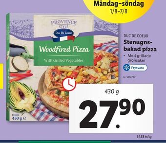 Lidl Stenugnsbakad pizza erbjuda