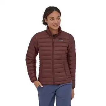 Outnorth Women's down sweater dark ruby erbjuda