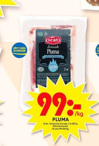 ICA Maxi Scan pluma erbjuda