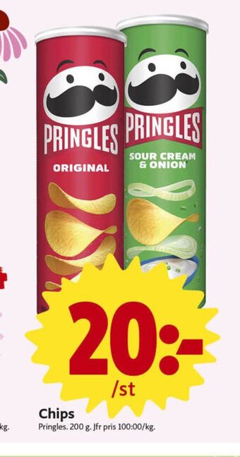 ICA Nära Pringles chips erbjuda