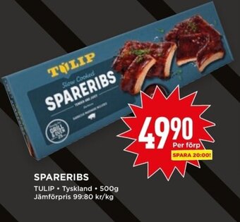 Willys Spareribs erbjuda