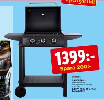 Jem&Fix Gasolgrill erbjuda
