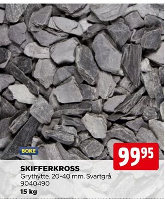 Jem&Fix Skifferkross erbjuda