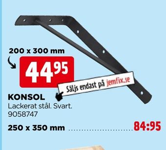 Jem&Fix Konsol erbjuda