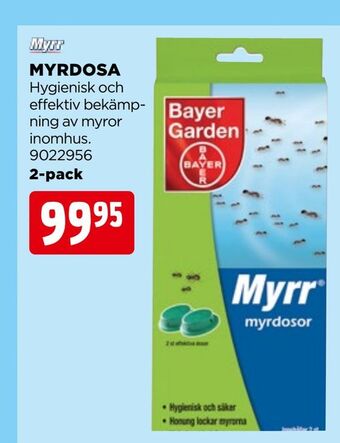 Jem&Fix Myrdosa erbjuda