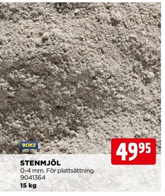 Jem&Fix Stenmjöl erbjuda