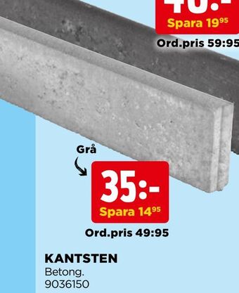 Jem&Fix Kantsten erbjuda