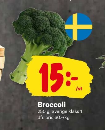 City Gross Broccoli erbjuda