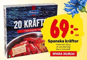 City Gross Spanska kräftor erbjuda