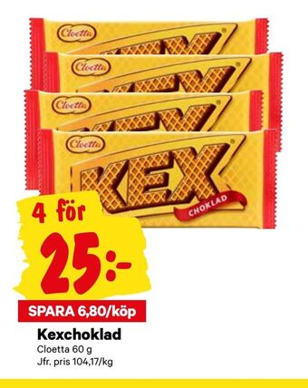 City Gross Kexchoklad erbjuda