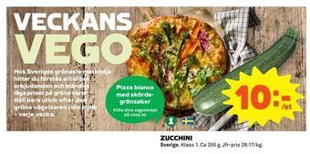 Coop Extra Zucchini erbjuda