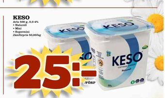 Din Mat Keso erbjuda