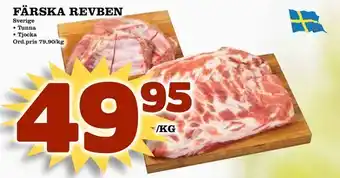 Din Mat Färska revben erbjuda