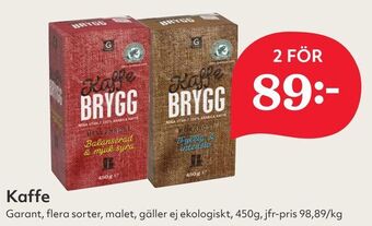 Hemköp Kaffe erbjuda