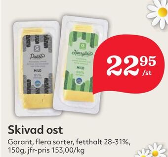 Hemköp Skivad ost erbjuda