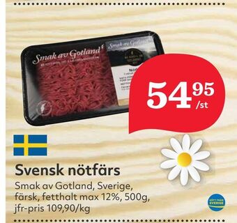 Hemköp Svensk nötfärs erbjuda