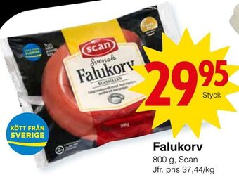 Matöppet Falukorv erbjuda