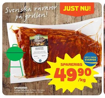 Stora Coop Spareribs erbjuda
