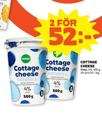 Stora Coop Cottage cheese erbjuda