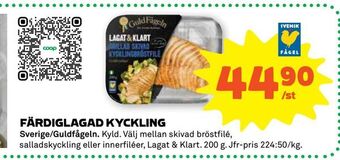 Stora Coop Färdiglagad kyckling erbjuda