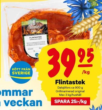City Gross Flintastek erbjuda