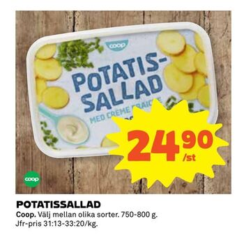 Coop Extra Potatissallad erbjuda