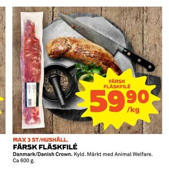 Coop Extra Färsk fläskfilé erbjuda