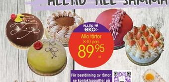EKO Tårtor erbjuda