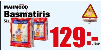 Matdax Basmatiris erbjuda