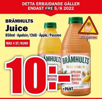 Matdax Juice erbjuda