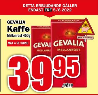 Matdax Kaffe erbjuda