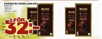 Nelins Premium chokladkaka erbjuda