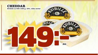 Nya Pulsen Cheddar erbjuda