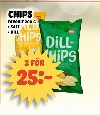 Nelins Chips erbjuda