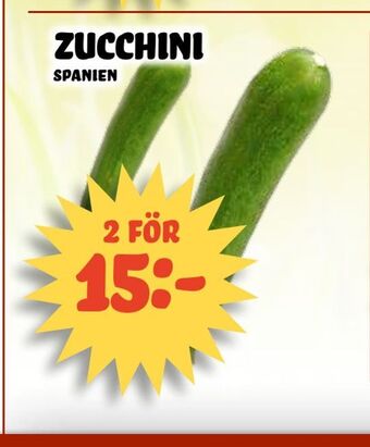 Nelins Zucchini erbjuda