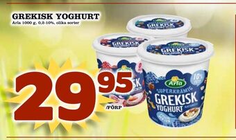 Nya Pulsen Grekisk yoghurt erbjuda
