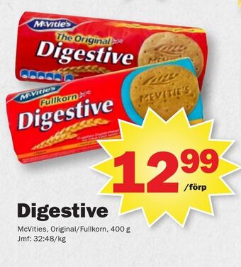 Pekås Digestive erbjuda