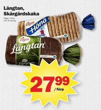 Pekås Längtan, skärgårdskaka erbjuda