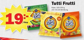 Pekås Tutti frutti erbjuda