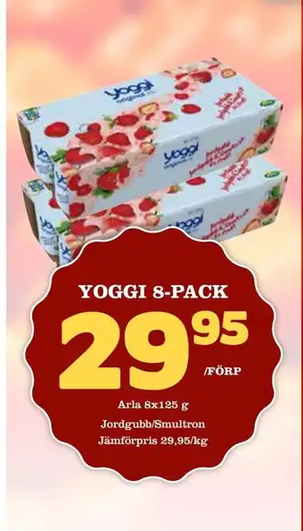 Prisma Mat Yoggi 8-pack erbjuda