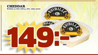 Supergrossen Cheddar erbjuda