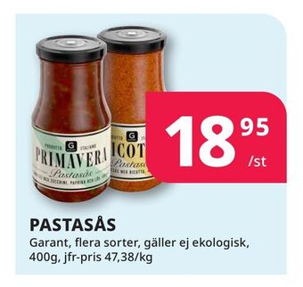 Tempo Pastasås erbjuda