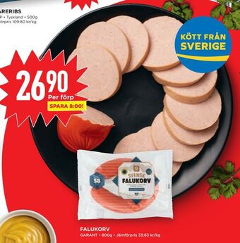 Willys Hemma Falukorv erbjuda