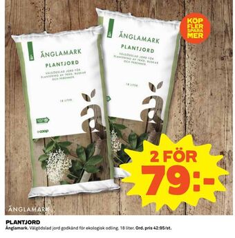 Coop Plantjord erbjuda