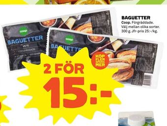 Coop Baguetter erbjuda